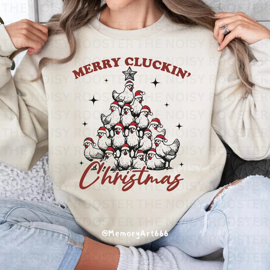 Merry Cluckin Christmas